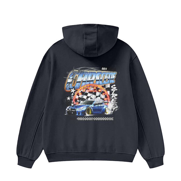 High Neck Insulated Hoodie